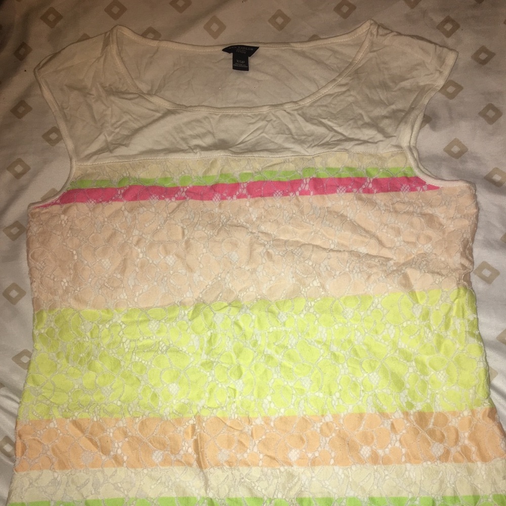 Ann Taylor Lace Shirt